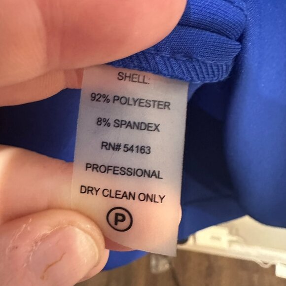 Calvin Klein Scuba Sheath Dress Size 8P blue Career Professional Work NWT - Picture 6 of 8
